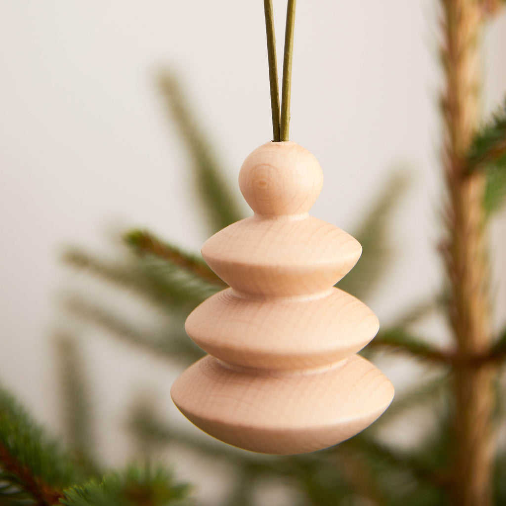 Árvore de Natal em madeira para pendurar, modelo 5 (3)