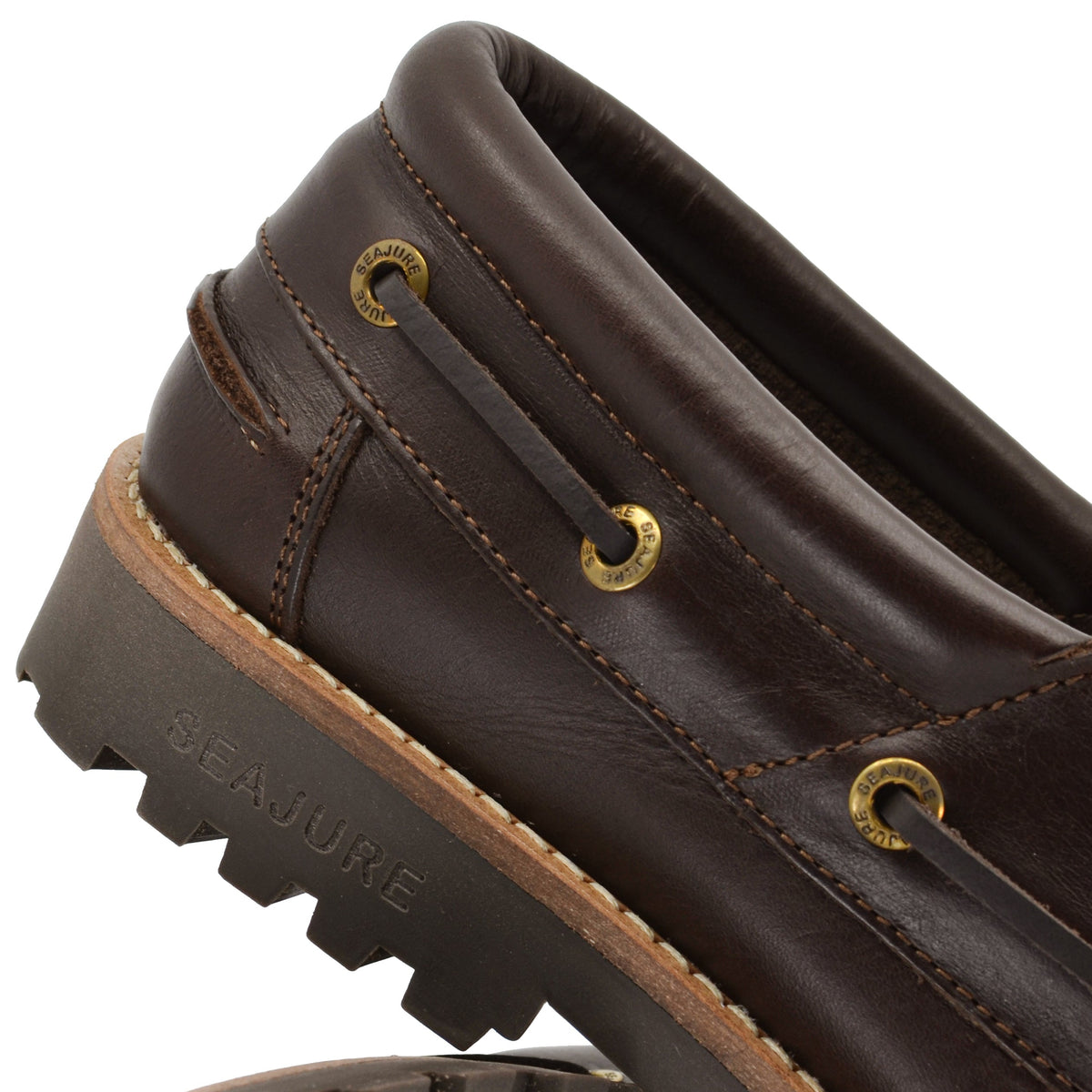 Sapatos de Vela de Homem | Reynisfjara Castanho-Escuro