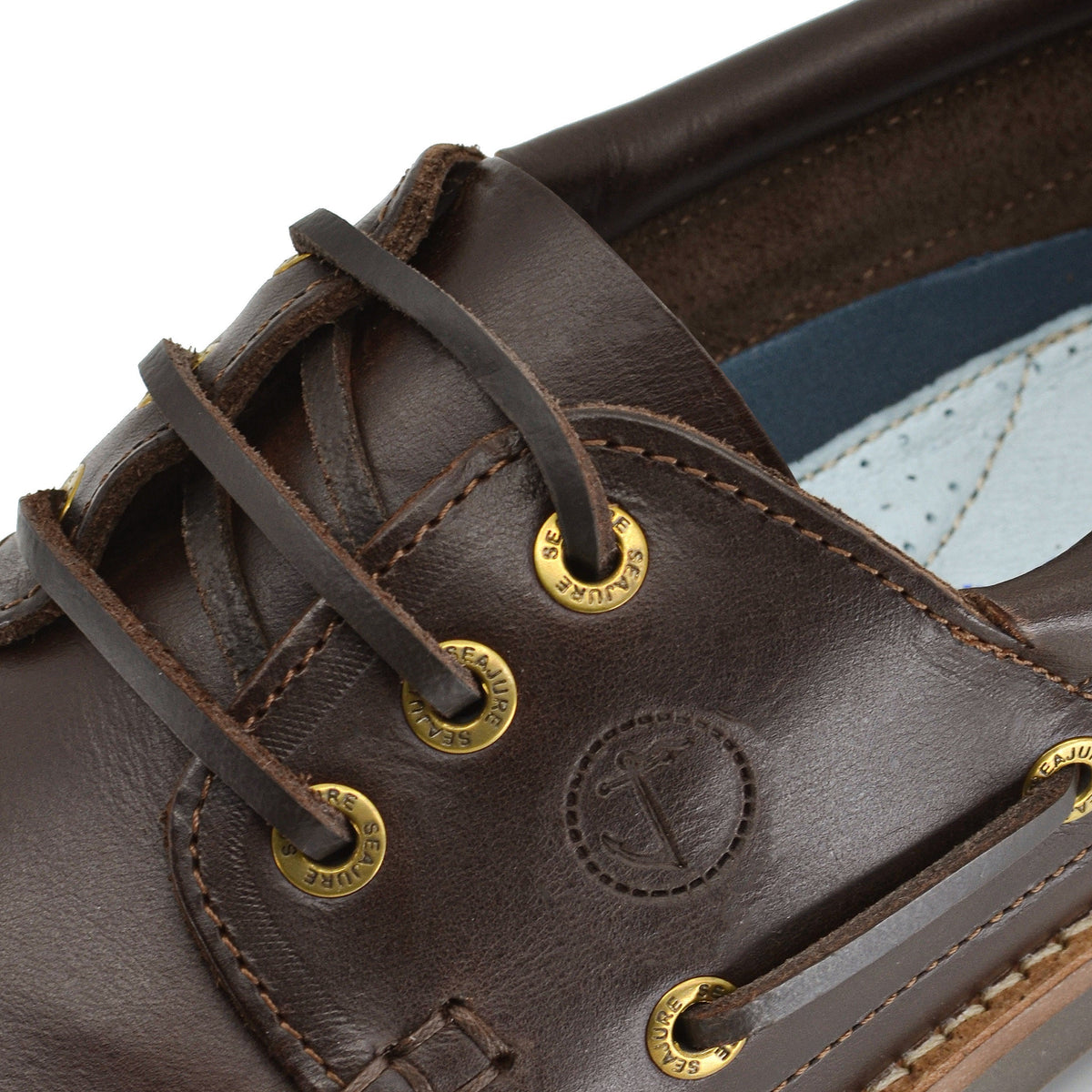 Sapatos de Vela de Homem | Reynisfjara Castanho-Escuro
