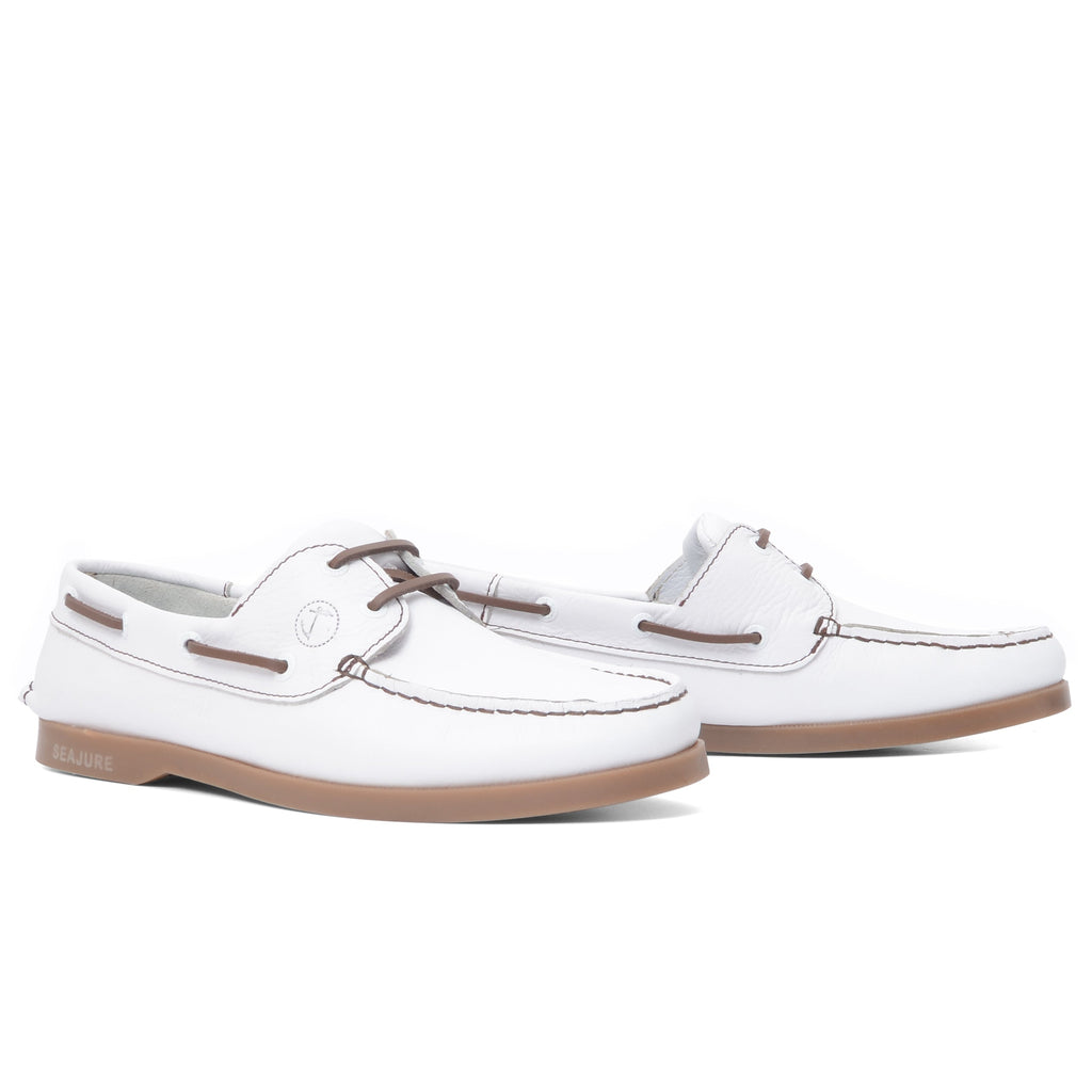 Men's Boat Shoes | Worbarrow White