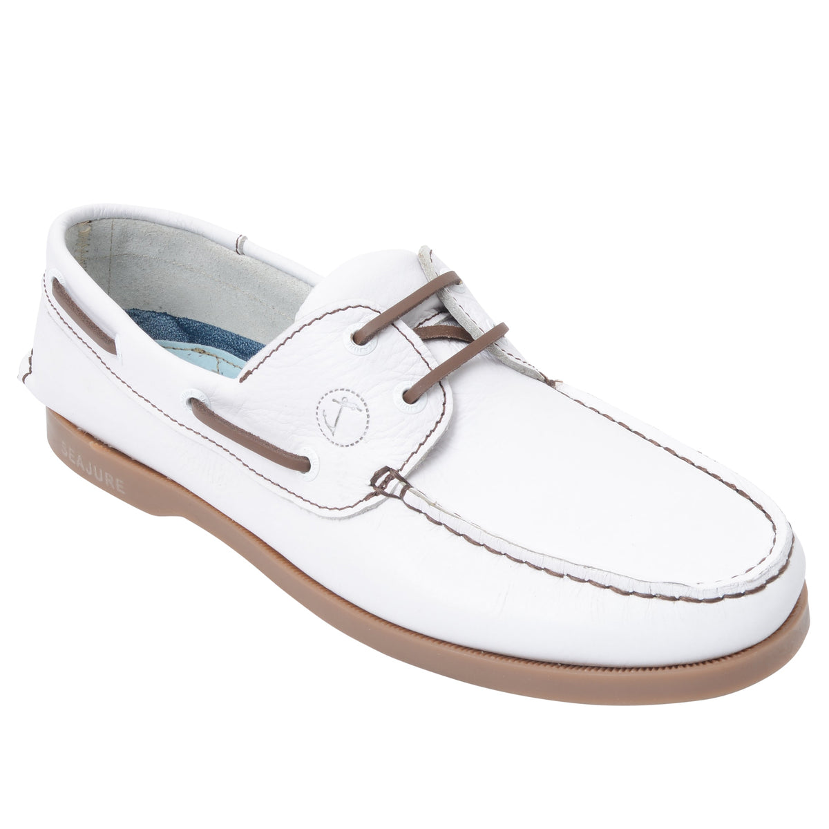 Sapatos de Vela de Homem | Worbarrow Branco