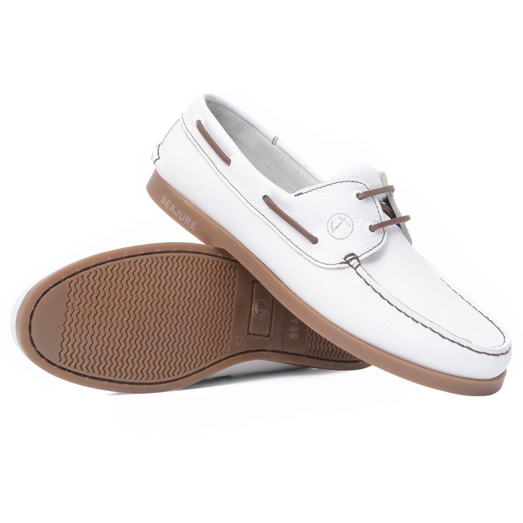 Men's Boat Shoes | Worbarrow White