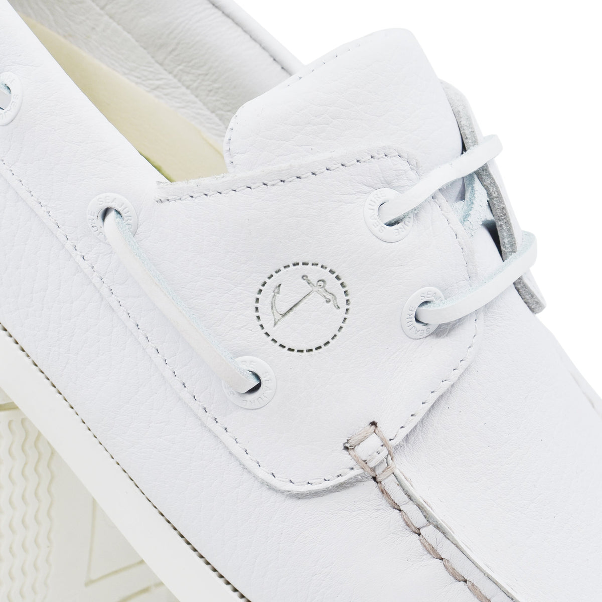 Sapatos de Vela de Mulher | Shoal Branco