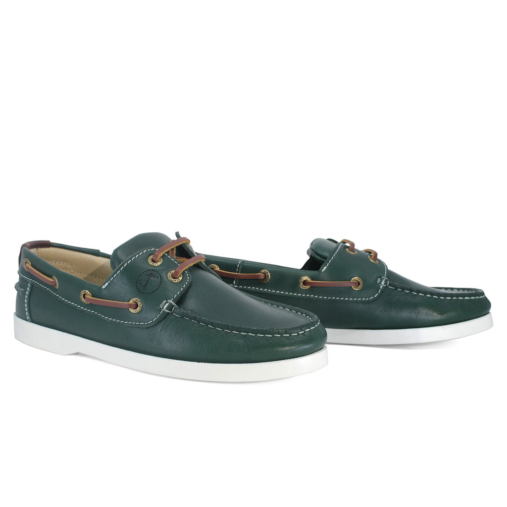 Sapatos de Vela de Mulher Matira Verde-Garrafa (2)