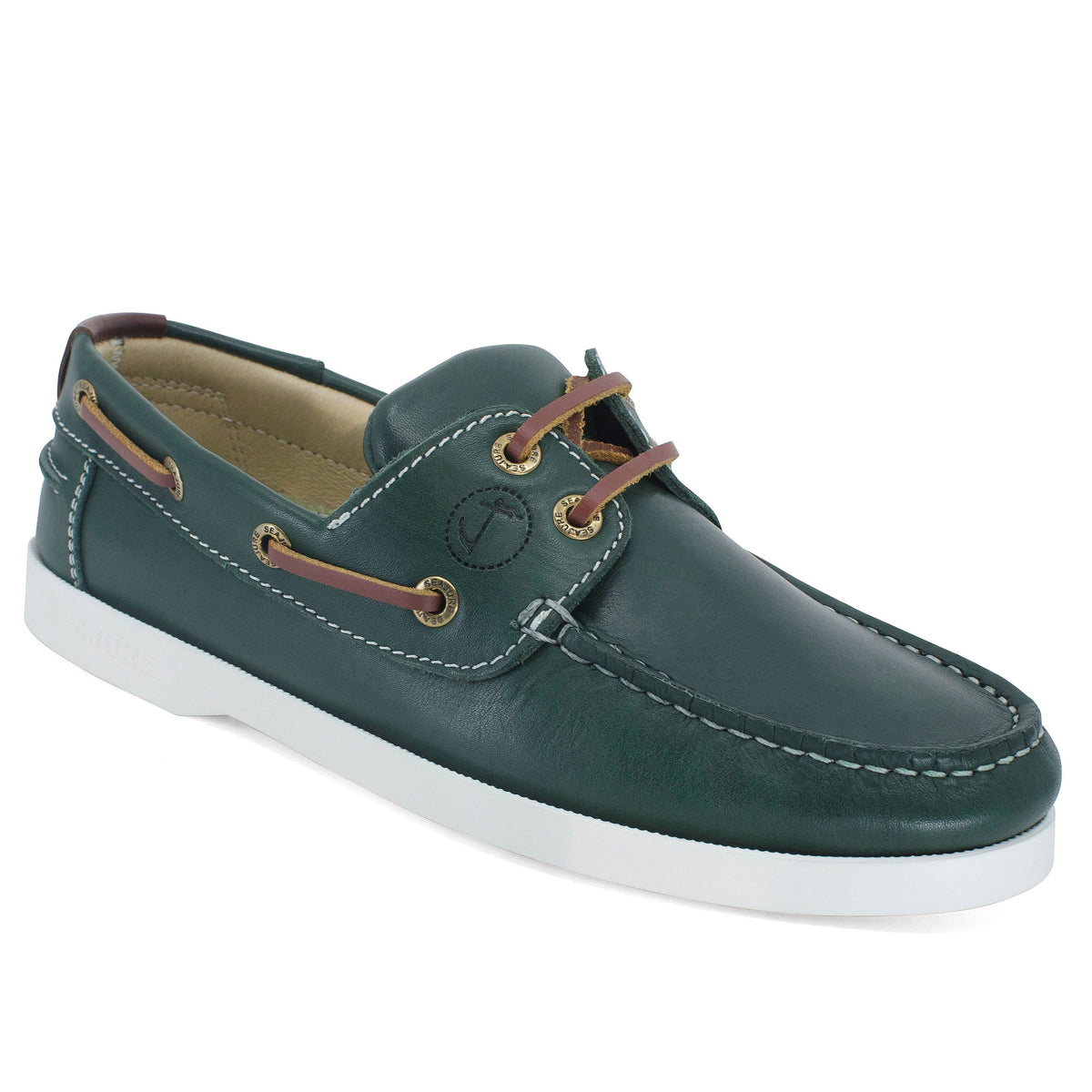 Sapatos de Vela de Mulher Matira Verde-Garrafa (3)
