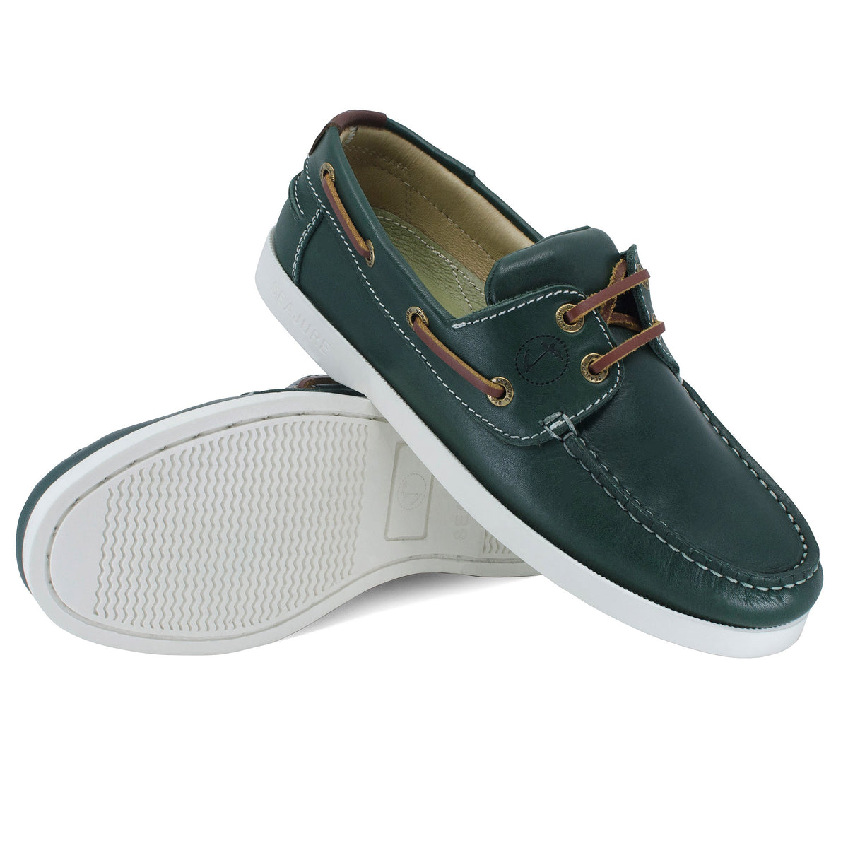 Sapatos de Vela de Mulher Matira Verde-Garrafa (4)