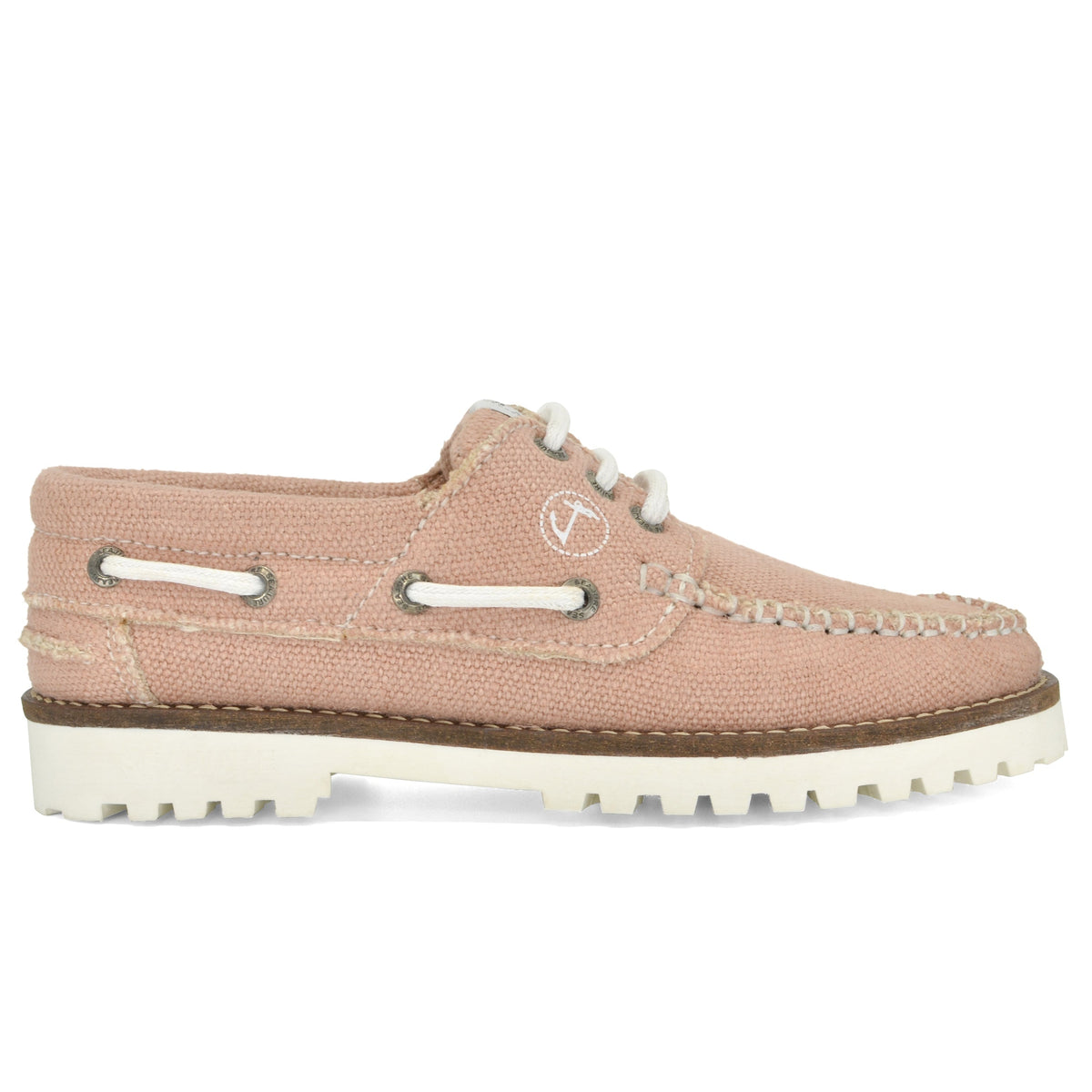 Sapatos de Vela Veganos em Cânhamo Pasjaca Rosa, feitos à mão em Portugal