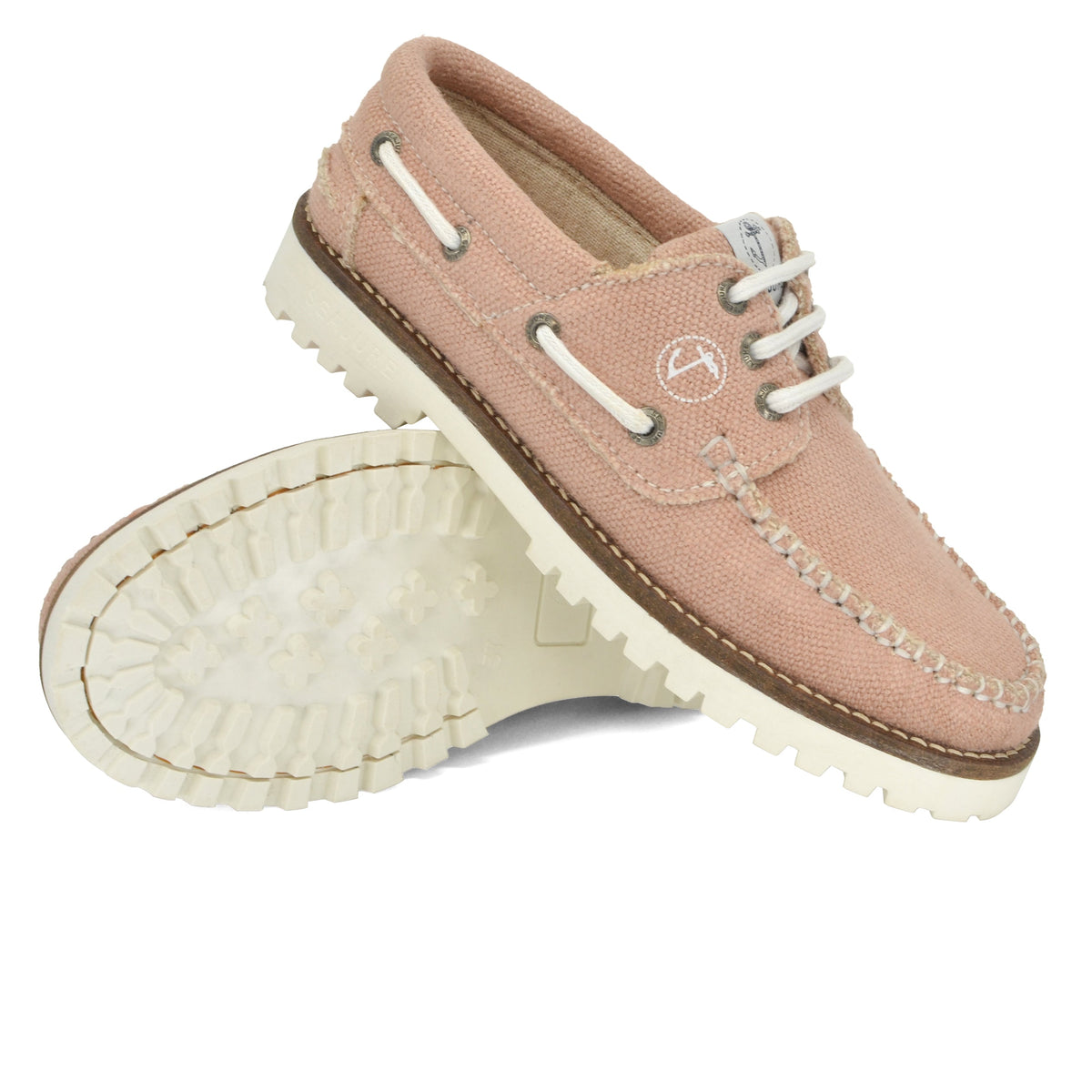 Sapatos de Vela Veganos em Cânhamo Pasjaca Rosa (4)