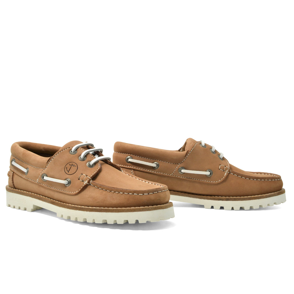Sapatos de Vela de Mulher Bisnap Caramelo (2)