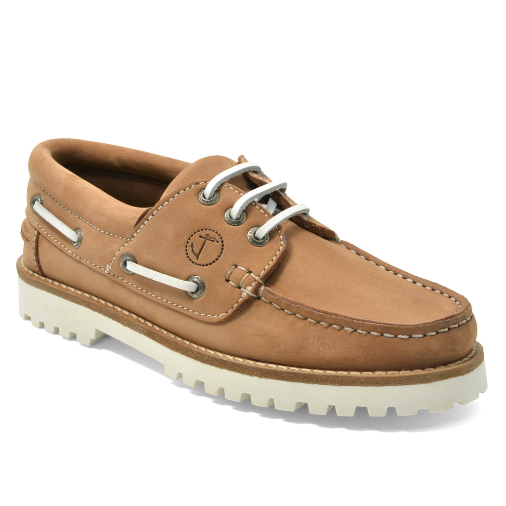 Sapatos de Vela de Mulher Bisnap Caramelo (3)