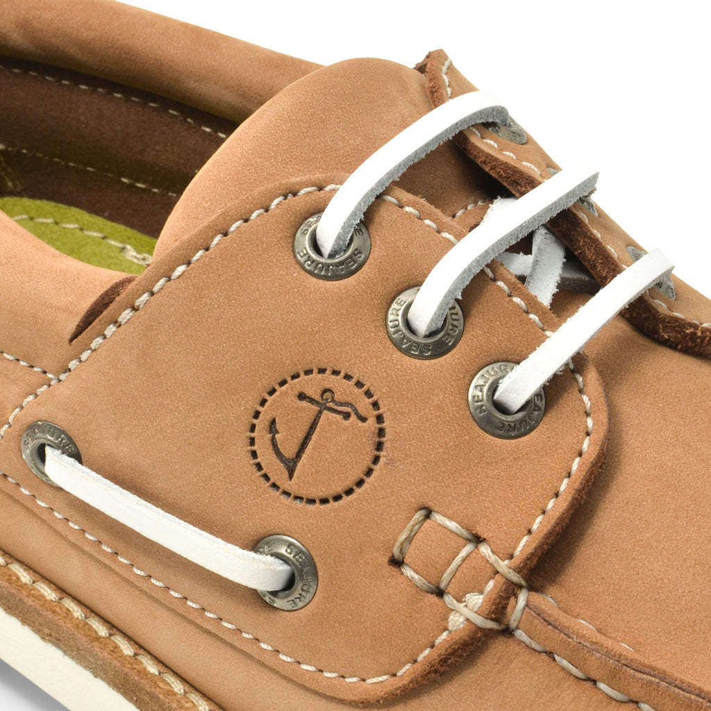 Sapatos de Vela de Mulher Bisnap Caramelo (5)