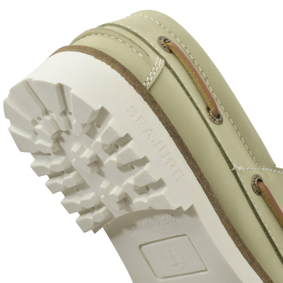 Sapatos de Vela de Mulher Kvalvika Verde-Sálvia (6)