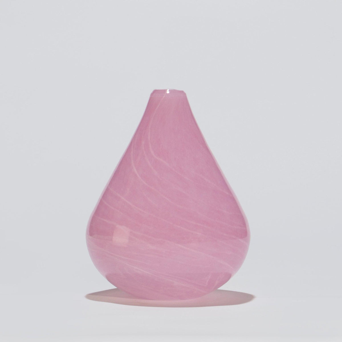 Jarra de vidro soprado Sweet Flavour pequena rosa, feita à mão em Portugal
