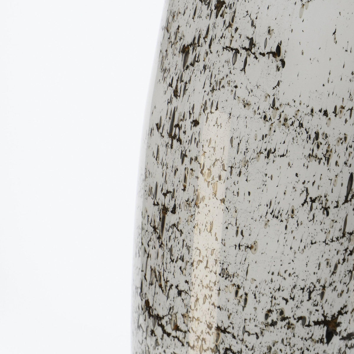 Taça grande de vidro soprado White Vulkanic (4)